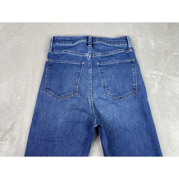 Gap Denim Jeans - Med Wash - Universal Jegging Sky High Sz 27 / 4T (31” Inseam) - Picture 9 of 9